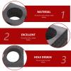 DOITOOL 2pcs Milk Tea Cup Saucer Coffee Things Multi- Hole Cup Holder Foam Bottle Tea Cup Holders Beer Purse Holders for Your Car Takeout 8-Cup Tray Pearl Cotton Bottle Holder Outdoor view 4