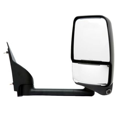 Velvac 719398 2020 Deluxe Series Door Mirror Black, 96" Body Width, Deluxe Head, Passenger Side