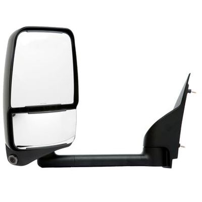 Velvac 719355 2020 Deluxe Series Door Mirror Black, 102" Body Width, Deluxe Head, Driver Side