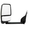 Velvac 719355 2020 Deluxe Series Door Mirror Black, 102" Body Width, Deluxe Head, Driver Side view 1