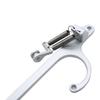1 SET SHLPDFM Billet Aluminum Throttle Cable Bracket Silver Adjustable Carburetor Bracket Compatible with 4150 4160 Series view 3