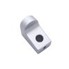 1 SET SHLPDFM Billet Aluminum Throttle Cable Bracket Silver Adjustable Carburetor Bracket Compatible with 4150 4160 Series view 4