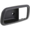 For Toyota Tundra Interior Door Handle Trim 2000 01 02 03 04 05 2006 Driver and Passenger Side | Pair | Front | Inside Gray | Standard/Extended Cab Pick Up | Replacement For 692780C010B2, 692770C010B2 view 2