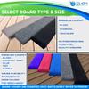 Custom Make Cuda Boat Trailer Guides - Boat Trailer Carpeted Bunk Boards (1 Pair) Carpeted Pontoon Bunk Boards-2"x6"x78in Long-Wood view 4