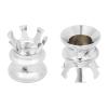HCmotorku Motorcycle Head Bolt Covers Spark Plug Caps King Crown Fit For Harley Sportster XL883 Dyna Softail Tiwn Cam Big Twin Evolution 1340 Chrome 4PCS view 3