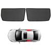 Car Window Shade for Kids Side Window Sun Shade for CRV MK5 2017-2022 Magnetic Curtain Sun UV Protection Covers for Baby Sleeping Auto Accessories,Rear-window-2PCS view 2