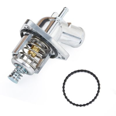 MILIPARTS Upgrade Aluminum Thermostat Housing Assembly Compatible with Silverado 1500 Suburban Sierra 1500 Yukon Cadillac Escalade 4.3L 5.3L 6.2L V8 2014-2020 Replace 12674639