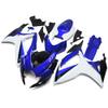 Fairings Ki for Suzuki GSXR600 GSXR750 2006 2007 06 07 Body Kit Blue White view 2