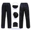 Rizzon Rain Suit Jacket/Trouser for Men Women Waterproof Lightweight Rain Gear for Outdoor Farm Fishing Motorcycle (Black,L) view 3
