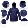 Rizzon Rain Suit Jacket/Trouser for Men Women Waterproof Lightweight Rain Gear for Outdoor Farm Fishing Motorcycle (Navy,XXL) view 2