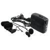 DAGIJIRD 2 Way Motorcycle Intercom Headset Motorcycle Helmet to Helmet Communicator System Motorcycle Walkie-Talkie Front & Rear MP3 view 1