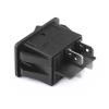BRART Car Auto Fog Light Rocker Toggle Switch B35 DC 12V 35A 4Pins LED Dashboard LED Color Red Green Amber Blue White (Color : Blue) view 2