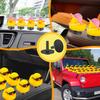 ZHWKMYP 20Pcs Duck Holder, Black Plastic Duck Plug Holders for Car Dash, Rubber Ducks Mounts for Car Dashboard Lover (Excluding Rubber Ducks) view 4