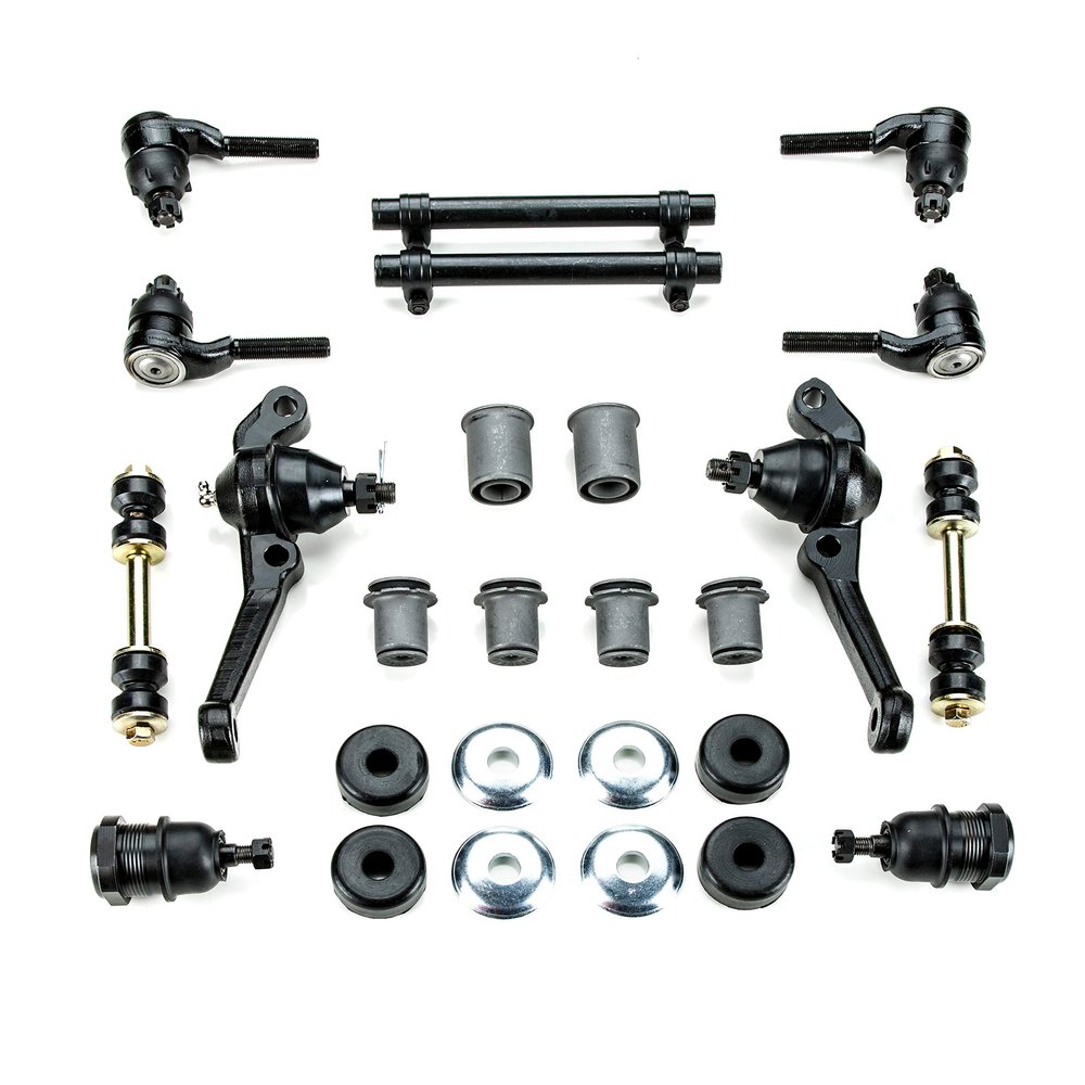 A-RESTO-PARTS Front End Suspension Rebuild Kit Compatible with Plymouth Barracuda with Drum Brakes OEM Spec Replacements (22 Piece Kit)