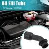 X AUTOHAUX Engine Oil Filler Tube for GMC Yukon XL Sierra 1500 2500 3500 Envoy for Chevrolet Avalanche Silverado 1500 2500 3500 Suburban 1500 2500 for Cadillac Escalade EXT ESV 12574386 view 3