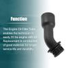 X AUTOHAUX Engine Oil Filler Tube for GMC Yukon XL Sierra 1500 2500 3500 Envoy for Chevrolet Avalanche Silverado 1500 2500 3500 Suburban 1500 2500 for Cadillac Escalade EXT ESV 12574386 view 4