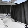 EPLTION 57.68 31.50 inch Set of 3 Car Privacy Curtains for SUV/ MVP/ Pickup Truck/ Small Car/ Sedan Accessories Universal Window Shades Light Blocking Sunshades for Kids Rear Side Window Shades view 1