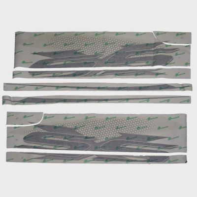 Chaparral Boat Graphic Decals 14.00385 | SSX Blue Stickers (Set of 8)