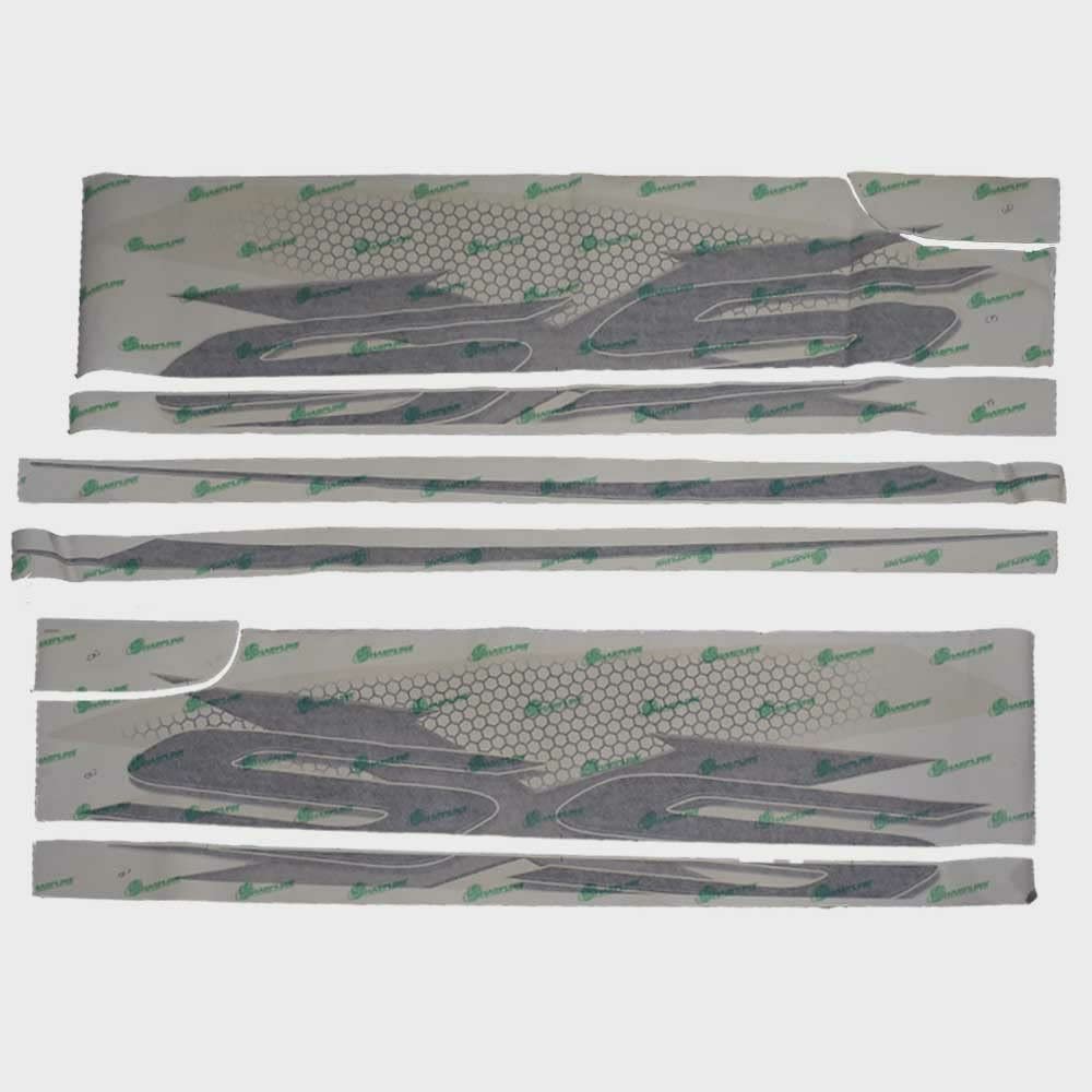 Chaparral Boat Graphic Decals 14.00385 | SSX Blue Stickers (Set of 8)