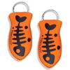 Floating Keychain, Boat Key Float - Float 4 to 5 Keys for Boating, Fishing, Sailing and Other Outdoor Sports, 2 Pack Waterproof Boat Floating Keychain(Orange) view 1