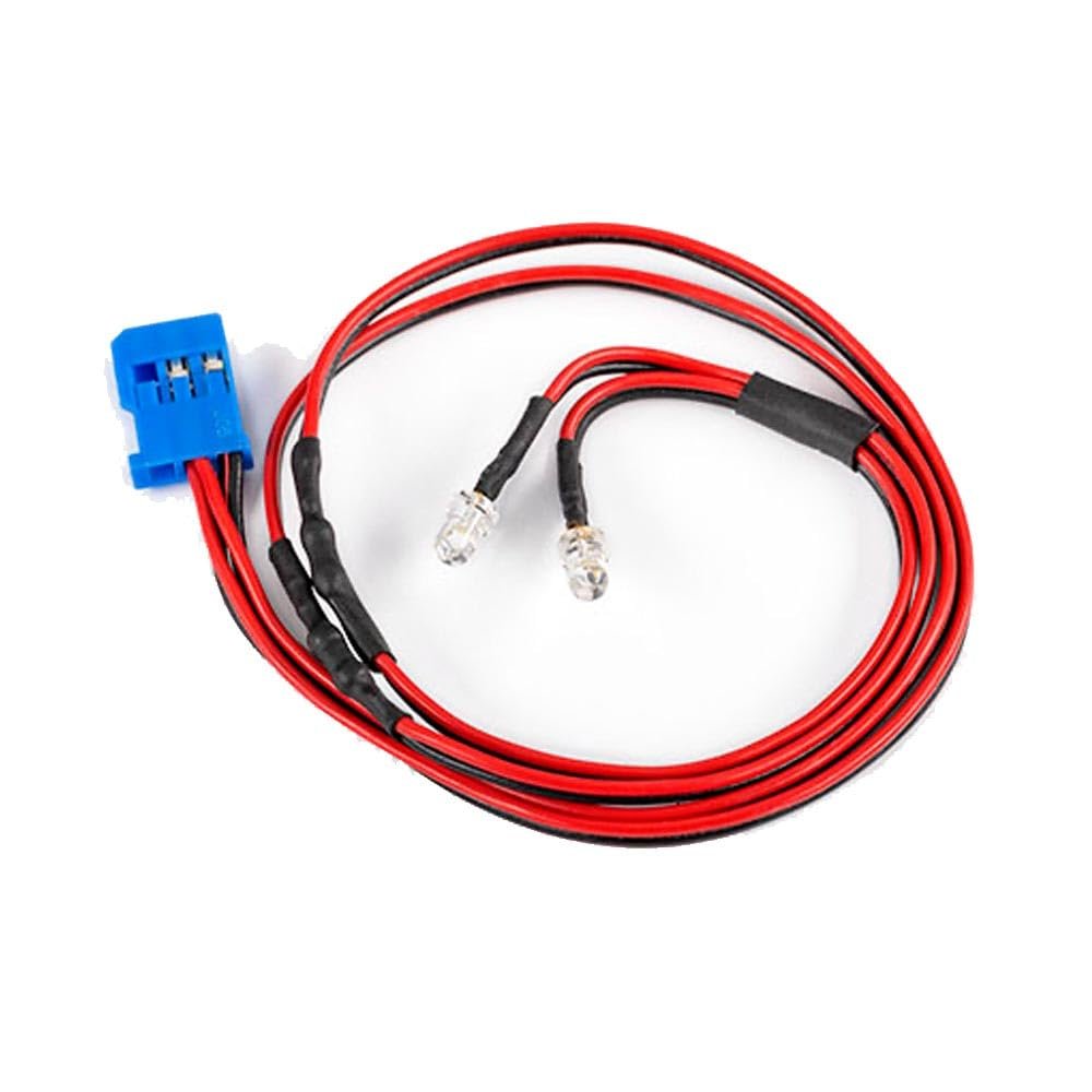 TRAXXAS TRX4M Wire harness, LED lights (front)/ zip ties (2)