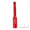 BARTOO Shift knob Extender Extension Rod Shift knob Extension Gear Lever Extender Stick Gear Shifter Extension Gear Shift Knob Extender Adjustable for VW T4(Red) view 1