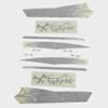 Chaparral Boat Hull Decal Set 14.0054 | 204 Xtreme Blue Black (Set of 16) view 1