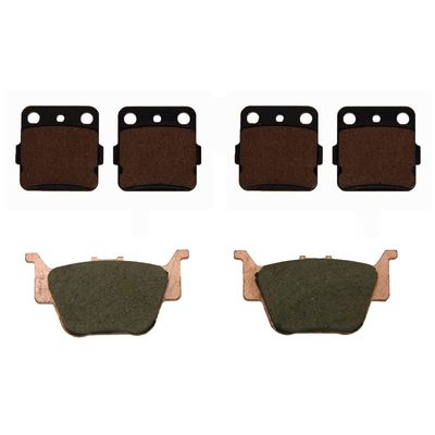 Front & Rear Severe Duty Brake Pads for Honda Rancher 420 4x4 IRS 2009-2027