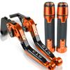 BIRLD for Ducati ST3 ST3S ABS 2003-2007 Motorcycle Clutch Brake Lever Extendable Adjustable Foldable Levers Handlebar Hand Grips CNC Aluminum with Logo Lever (Color : 3) view 1