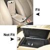 Lirun Universal SUV Trucks Console Armrest Box Cushion Pad Mat Set, Beige view 2