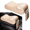 Lirun Universal SUV Trucks Console Armrest Box Cushion Pad Mat Set, Beige view 3