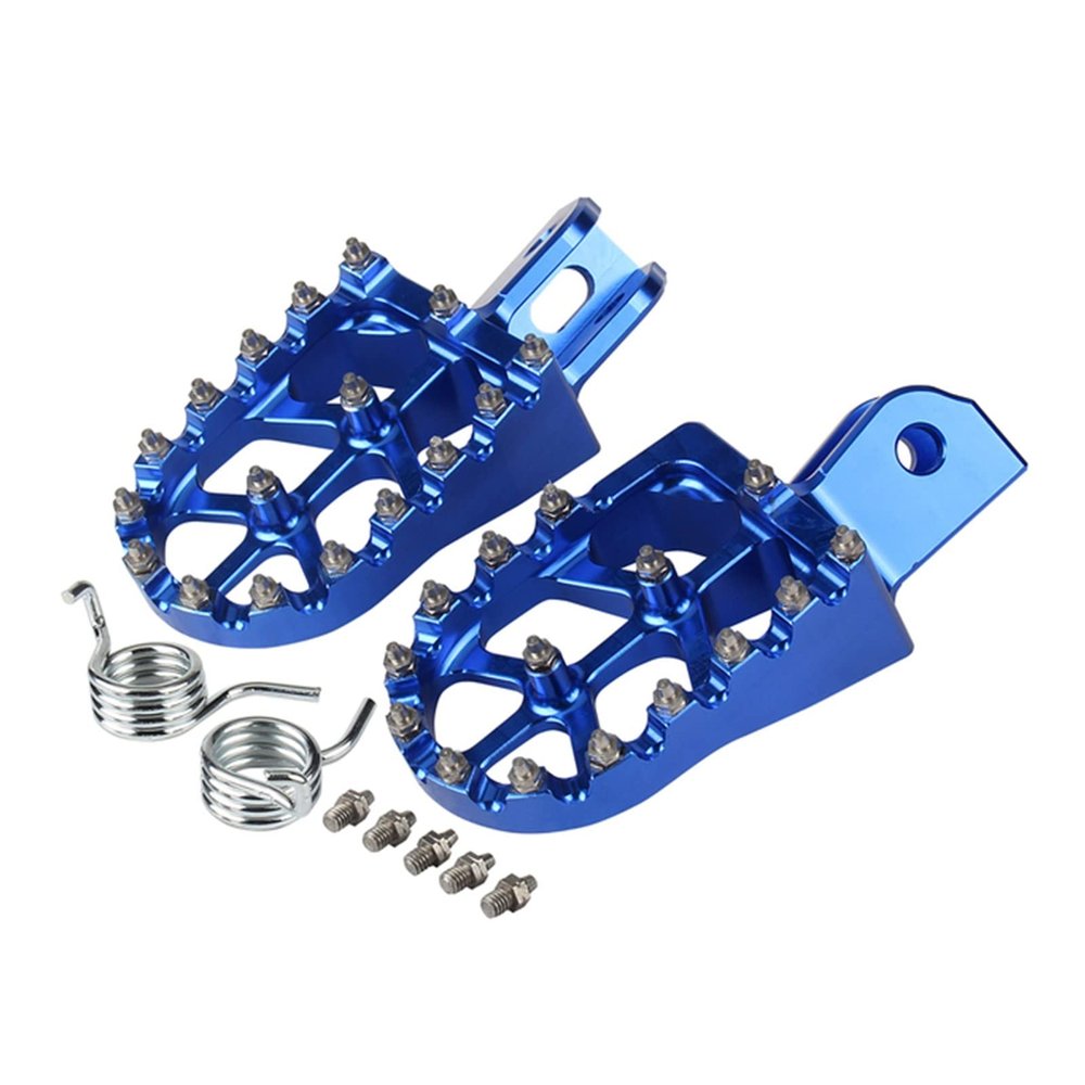 BOMATY Footrest Footpegs for CRF150F CRF230F for C&RF 150F for C&RF 230F 2003-2018 2019 2020 Motorcycle Foot Pegs FootRest Footpegs Rests Pedals Foot Peg Bike Accessories Foot Pedals