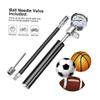 1set Mountain Bike Air Pump Gauge Portable High-Pressure Inflator for Sports Accessories Design for Efficient Inflation Compatible USA French Nozzles view 3