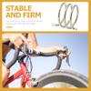 BESPORTBLE 2pcs Bike Disc Brake Caliper Spring Cycling Brake Bike Springs Steel Bikes Brake Spring Bicycle Brakes & Parts Mountain Bike Disc Brakes Spring Silver view 4
