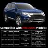 MITZONE Valve Cover Right Side Compatible with 2007-2009 Mitsubishi Outlander 3.0L Replace 1035A702 view 2