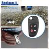 ACROPIX 315 MHZ Key Fob Keyless Entry Remote Fit for Jaguar S-Type XJ8 X-Type 2002-2008 NHVWB1U241 - Pack of 1 Black view 4