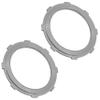 Caltric Clutch Plates End Compatible with Honda Big Red 700 MUV700 2009 2010-2013 Qty 2 view 3