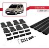 accessorypart Compatible with Citroen Nemo 3 (225) 2008-2017 Fly Model Car Roof Rack Cross Bar Black Aluminium 4 Bars view 4
