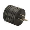 RV Electrical Adapter Plug 15AMP Male to 30AMP Female Motorhome Camper Round view 1
