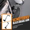 HCmotorku Motorcycle CNC Cut Brake Arm Pedal Levers Kit Fit for Harley Touring Trike 1997-2007 Black view 3