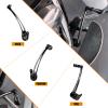 HCmotorku Motorcycle CNC Cut Brake Arm Pedal Levers Kit Fit for Harley Touring Trike 1997-2007 Black view 4