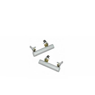 EUREANYI Door Handle Exterior Left Right 2 Pieces Chrome DHA37123