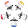 FSFY 10MM M10 Swingarm Spools Sliders CNC TITANIUM Swing Arm Stand Scre for Kawasaki Z750 2003-2013, Z1000 2003-2013, Z1000SX 2011-2013, ZX1100 1990-2001, Red view 3
