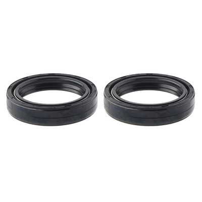 FSFY Motorbike Universal Front Fork Shock Absorber Oil Seal 43mm x 55mm x 11mm for Yamaha YZF-R1 2002-2008, Black
