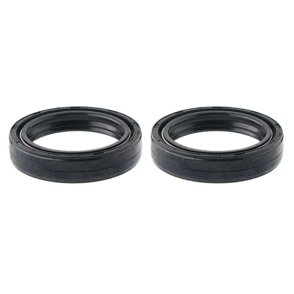 FSFY Motorbike Universal Front Fork Shock Absorber Oil Seal 43mm x 55mm x 11mm for Yamaha YZF-R1 2002-2008, Black