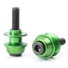 FSFY 10MM Swingarm Spools Sliders Stand M10 Universal Swing Arm Stand Screw For Suzuki Hayabusa GSX1300R 1999-2019, Green view 2