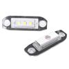LIRU Automative 2pcs 3-LED Number License Plate Light for Volvo S80 S60 C70 V70 XC90 XC60 White view 1