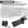 Motoforti Air Flow Sensor Meter, MAF Sensor Airflow Replacement, for Chevrolet Malibu 2016-2022, ABS, NO.23366103, Black view 4