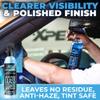 Flowgenix Window and Glass Cleaner Streak Free for Cars - Ammonia Free, Tinted Window Safe, Auto Glass Cleaner for Windows, Mirrors, Navigation Screens; Car, Truck, SUV and Home Use view 2