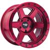 Dirty Life 9315 Compound 20x10 6x135-25mm Candy Red Wheel Rim 20" Inch view 1